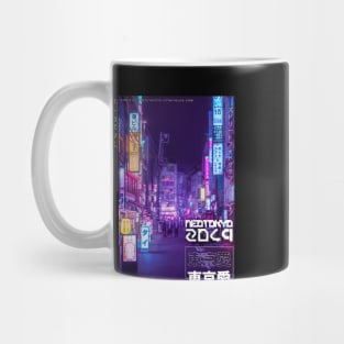 Tokyo Neon Garden Mug